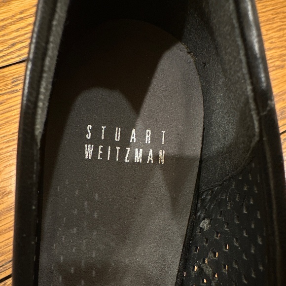 NIB👠STUART WEITZMAN BLACK FLORAJAH WOMENS PUMPS SIZE 9AA - Picture 11 of 11